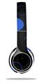 WraptorSkinz Skin Decal Wrap compatible with Beats Solo 2 WIRED Headphones Lots of Dots Blue on Black Skin Only (HEADPHONES NOT INCLUDED)
