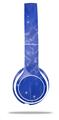 WraptorSkinz Skin Decal Wrap compatible with Beats Solo 2 WIRED Headphones Stardust Blue Skin Only (HEADPHONES NOT INCLUDED)