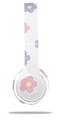 WraptorSkinz Skin Decal Wrap compatible with Beats Solo 2 WIRED Headphones Pastel Flowers Skin Only (HEADPHONES NOT INCLUDED)