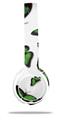 WraptorSkinz Skin Decal Wrap compatible with Beats Solo 2 WIRED Headphones Butterflies Green Skin Only (HEADPHONES NOT INCLUDED)