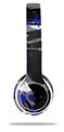 WraptorSkinz Skin Decal Wrap compatible with Beats Solo 2 WIRED Headphones Abstract 02 Blue Skin Only (HEADPHONES NOT INCLUDED)