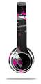 WraptorSkinz Skin Decal Wrap compatible with Beats Solo 2 WIRED Headphones Abstract 02 Pink Skin Only (HEADPHONES NOT INCLUDED)