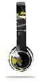 WraptorSkinz Skin Decal Wrap compatible with Beats Solo 2 WIRED Headphones Abstract 02 Yellow Skin Only (HEADPHONES NOT INCLUDED)