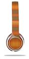 WraptorSkinz Skin Decal Wrap compatible with Beats Solo 2 WIRED Headphones Plaid Pumpkin Orange Skin Only (HEADPHONES NOT INCLUDED)