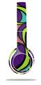 WraptorSkinz Skin Decal Wrap compatible with Beats Solo 2 WIRED Headphones Crazy Dots 01 Skin Only (HEADPHONES NOT INCLUDED)
