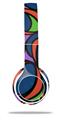 WraptorSkinz Skin Decal Wrap compatible with Beats Solo 2 WIRED Headphones Crazy Dots 02 Skin Only (HEADPHONES NOT INCLUDED)