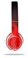WraptorSkinz Skin Decal Wrap compatible with Beats Solo 2 WIRED Headphones Fire Red Skin Only (HEADPHONES NOT INCLUDED)
