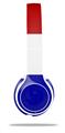 WraptorSkinz Skin Decal Wrap compatible with Beats Solo 2 WIRED Headphones Red White and Blue Skin Only (HEADPHONES NOT INCLUDED)