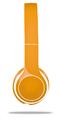 WraptorSkinz Skin Decal Wrap compatible with Beats Solo 2 WIRED Headphones Solids Collection Orange Skin Only (HEADPHONES NOT INCLUDED)