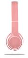 WraptorSkinz Skin Decal Wrap compatible with Beats Solo 2 WIRED Headphones Solids Collection Pink Skin Only (HEADPHONES NOT INCLUDED)