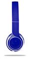 WraptorSkinz Skin Decal Wrap compatible with Beats Solo 2 WIRED Headphones Solids Collection Royal Blue Skin Only (HEADPHONES NOT INCLUDED)