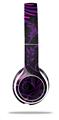 WraptorSkinz Skin Decal Wrap compatible with Beats Solo 2 WIRED Headphones Twisted Garden Purple and Hot Pink Skin Only (HEADPHONES NOT INCLUDED)