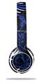 WraptorSkinz Skin Decal Wrap compatible with Beats Solo 2 WIRED Headphones Twisted Garden Blue and White Skin Only (HEADPHONES NOT INCLUDED)