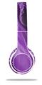 WraptorSkinz Skin Decal Wrap compatible with Beats Solo 2 WIRED Headphones Mystic Vortex Purple Skin Only (HEADPHONES NOT INCLUDED)