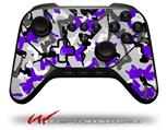 Sexy Girl Silhouette Camo Purple - Decal Style Skin fits original Amazon Fire TV Gaming Controller (CONTROLLER NOT INCLUDED)
