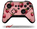 Strawberries on Pink - Decal Style Skin fits original Amazon Fire TV Gaming Controller (CONTROLLER NOT INCLUDED)