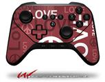 Love and Peace Pink - Decal Style Skin fits original Amazon Fire TV Gaming Controller (CONTROLLER NOT INCLUDED)