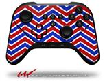 Zig Zag Red White and Blue - Decal Style Skin fits original Amazon Fire TV Gaming Controller (CONTROLLER NOT INCLUDED)