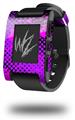 Halftone Splatter Hot Pink Purple - Decal Style Skin fits original Pebble Smart Watch (WATCH SOLD SEPARATELY)