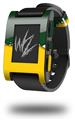 Ripped Colors Green Yellow - Decal Style Skin fits original Pebble Smart Watch (WATCH SOLD SEPARATELY)