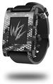 HEX Mesh Camo 01 Gray - Decal Style Skin fits original Pebble Smart Watch (WATCH SOLD SEPARATELY)