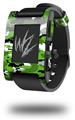 WraptorCamo Digital Camo Green - Decal Style Skin fits original Pebble Smart Watch (WATCH SOLD SEPARATELY)