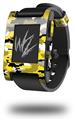 WraptorCamo Digital Camo Yellow - Decal Style Skin fits original Pebble Smart Watch (WATCH SOLD SEPARATELY)