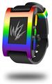 Smooth Fades Rainbow - Decal Style Skin fits original Pebble Smart Watch (WATCH SOLD SEPARATELY)