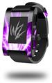 Lightning Purple - Decal Style Skin fits original Pebble Smart Watch (WATCH SOLD SEPARATELY)