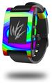 Rainbow Swirl - Decal Style Skin fits original Pebble Smart Watch (WATCH SOLD SEPARATELY)