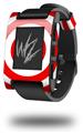 Bullseye Red and White - Decal Style Skin fits original Pebble Smart Watch (WATCH SOLD SEPARATELY)