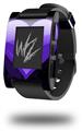 Glass Heart Grunge Purple - Decal Style Skin fits original Pebble Smart Watch (WATCH SOLD SEPARATELY)
