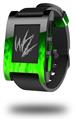 Fire Green - Decal Style Skin fits original Pebble Smart Watch (WATCH SOLD SEPARATELY)