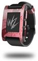 Feminine Yin Yang Red - Decal Style Skin fits original Pebble Smart Watch (WATCH SOLD SEPARATELY)