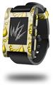 Petals Yellow - Decal Style Skin fits original Pebble Smart Watch (WATCH SOLD SEPARATELY)