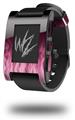 Fire Pink - Decal Style Skin fits original Pebble Smart Watch (WATCH SOLD SEPARATELY)