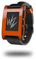 Solids Collection Burnt Orange - Decal Style Skin fits original Pebble Smart Watch (WATCH SOLD SEPARATELY)