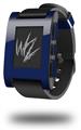 Solids Collection Navy Blue - Decal Style Skin fits original Pebble Smart Watch (WATCH SOLD SEPARATELY)