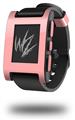 Solids Collection Pink - Decal Style Skin fits original Pebble Smart Watch (WATCH SOLD SEPARATELY)