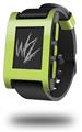 Solids Collection Sage Green - Decal Style Skin fits original Pebble Smart Watch (WATCH SOLD SEPARATELY)