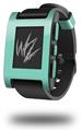 Solids Collection Seafoam Green - Decal Style Skin fits original Pebble Smart Watch (WATCH SOLD SEPARATELY)