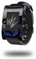 Twisted Garden Gray and Blue - Decal Style Skin fits original Pebble Smart Watch (WATCH SOLD SEPARATELY)