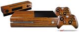 Wood Grain - Oak 01 - Holiday Bundle Decal Style Skin fits XBOX One Console Original, Kinect and 2 Controllers (XBOX SYSTEM NOT INCLUDED)