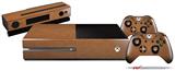 Wood Grain - Oak 02 - Holiday Bundle Decal Style Skin fits XBOX One Console Original, Kinect and 2 Controllers (XBOX SYSTEM NOT INCLUDED)
