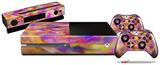 Tie Dye Pastel - Holiday Bundle Decal Style Skin fits XBOX One Console Original, Kinect and 2 Controllers (XBOX SYSTEM NOT INCLUDED)