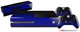 Smooth Fades Blue Black - Holiday Bundle Decal Style Skin fits XBOX One Console Original, Kinect and 2 Controllers (XBOX SYSTEM NOT INCLUDED)