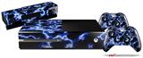 Electrify Blue - Holiday Bundle Decal Style Skin fits XBOX One Console Original, Kinect and 2 Controllers (XBOX SYSTEM NOT INCLUDED)