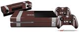 Football - Holiday Bundle Decal Style Skin fits XBOX One Console Original, Kinect and 2 Controllers (XBOX SYSTEM NOT INCLUDED)