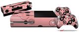 Lots of Dots Pink on Pink - Holiday Bundle Decal Style Skin fits XBOX One Console Original, Kinect and 2 Controllers (XBOX SYSTEM NOT INCLUDED)