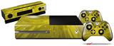 Stardust Yellow - Holiday Bundle Decal Style Skin fits XBOX One Console Original, Kinect and 2 Controllers (XBOX SYSTEM NOT INCLUDED)